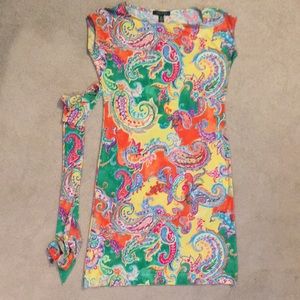 Lauren Ralph Lauren dress with waist tie